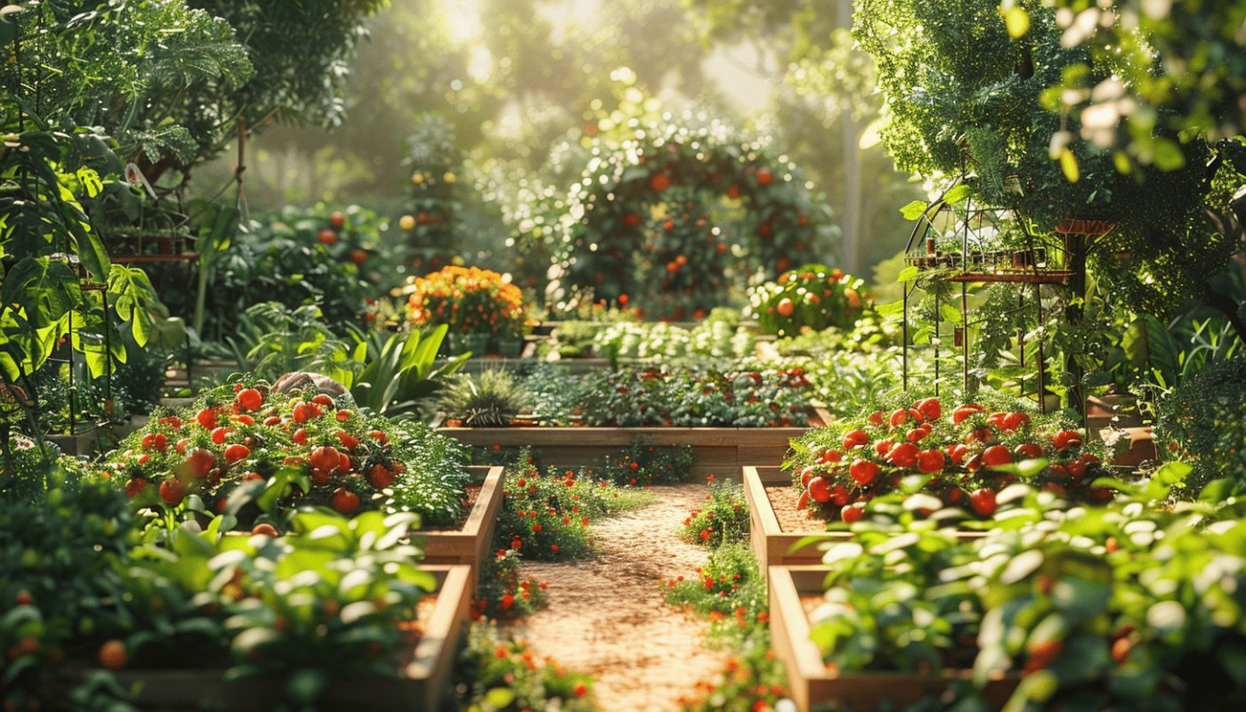 Conception de jardin comestible principes de base pour débutants